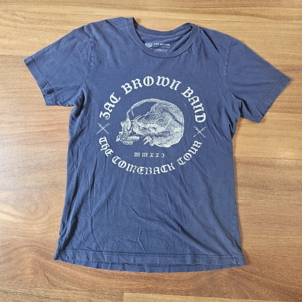 Zac Brown Band The Comeback Tour 2021 Band Tee T-Shirt Country Music Size Med